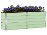 Planter Green 160 x 40 x 75 cm Steel 42018239