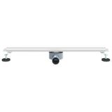 360&deg Shower Drain with Slim Model Silver 70 cm 42015987