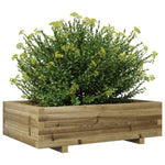 ZNTS Garden Planter 90x60x26.5 cm Impregnated Wood Pine 847347