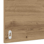 Bathroom Furniture Set with Drawer 3 pcs Black oak and White 3393511