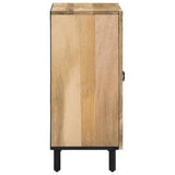 Side Cabinet 60x33x75 cm Solid Wood Mango 358214