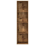 Bookcase Old Wood 40x30x152 cm Engineered Wood 857883