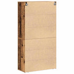 Highboard with Drawer Old wood 80 x 33 x 150 cm Engineered wood 3334343
