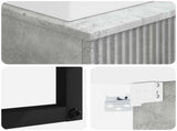 Wall-Mounted Wash Basin Concrete Grey 40 x 41 x 39 cm 890201