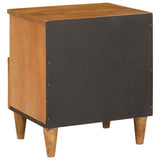 Bedside Cabinet Light Brown 40 x 33 x 46 cm Solid Acacia wood 4018086