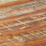 Coffee Table White 68x68x30 cm Solid Reclaimed Wood 323534