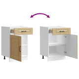 Kitchen Base Cabinet Kalmar Sonoma Oak Engineered Wood 853480