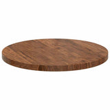 Table Top Dark Brown 50 x 2.5 cm Solid Oak Wood 42016008