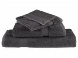 Premium Bath Towels "SOLUND" 2 pcs Anthracite 100x150 cm 600 gsm 137164