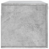 Wall Cabinet Concrete Grey 100x36.5x35 cm Engineered Wood 830112