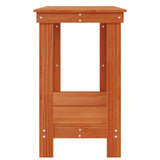 Work Bench Wax Brown 140 x 50 x 80 cm Solid Pine Wood 870301