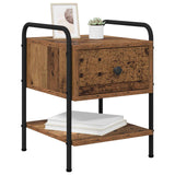 Bedside Cabinet Old Wood 35 x 36.5 x 47 cm Engineered Wood 8007667