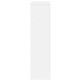 Bookcase White 100x33x125,5 cm Engineered Wood 3309330