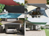 Sunshade Sail Oxford Fabric Square 6x6 m Beige 135142