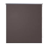 ZNTS Roller Blind Blackout 160 x 175 cm Coffee 240139