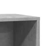 Cat Litter Box Enclosure Concrete Grey 80x50x45 cm Engineered Wood 857736