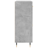 Sideboard Concrete Grey 69.5x34x90 cm Engineered Wood 827960