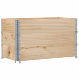 Pallet Collars 3 pcs 100x50 cm Solid Wood Pine 3295370
