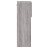 TV Cabinets with LED Lights 2 pcs Grey Sonoma 30.5x30x90 cm 837012