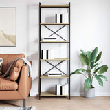 Bookshelf Sonoma Oak 60 x 30 x 189.5 cm Engineered Wood 868378