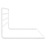 Toddler Safety Bed Rail White x55 cm Iron 10234