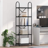 Bookshelf Black Oak 60 x 30 x 183 cm Engineered wood 879905