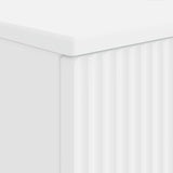 Bathroom Sink Cabinet ARNHEM White 59.5 x 31.5x 59 cm 896565