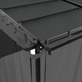 Gazebo with Mesh Walls Anthracite 6x3 m Steel 4003915