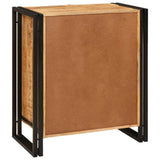 Bedside Cabinet Brown 66 x 35 x 76 cm Soild rough mango wood 4102775