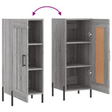Sideboard Grey Sonoma 34.5x34x90 cm Engineered Wood 830458