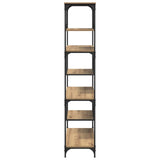 Bookcase Artisan oak Engineered wood 882836