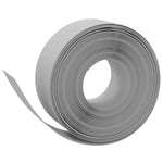 Garden Edgings 5 pcs Grey 10 m 20 cm Polyethylene 3155455