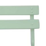 Garden Folding Chair 2 pcs Light Mint 42 x 46 x 82cm Metal 42002958