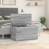 Storage Chest Grey Sonoma 84x42x46 cm Engineered Wood 815193