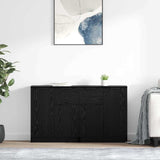 Sideboards 2 pcs Black Oak 60 x 30 x 70 cm Engineered Wood 3415600