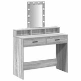 Dressing Table Grey 100 x 41 x 140 cm Engineered Wood 865177