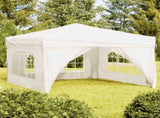 Folding Party Tent with Sidewalls Cream 3x3 m 93522