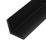 5 pcs Decking Angle Trims WPC 170 cm Black 45020