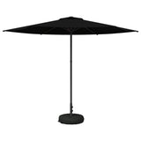 Garden Parasol with Base 300 x 300 cm Polyester Rectangular 42036236