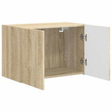 TV Wall Cabinet Sonoma Oak 59.5 x 31 x 40 cm Engineered Wood 892333