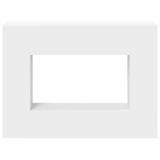 Console Table White 101 x 29 x 74 cm Engineered Wood 899861
