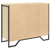 Sideboard Sonoma Oak 91x35.5x74.5 cm Engineered Wood 848550
