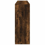 Sideboard Set of 3 Smoked Oak Engineered Wood, Glass Medium 3209132
