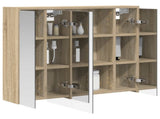 Bathroom Mirror Cabinet Sonoma Oak 73.5 x 16 x 62.5 cm 889169
