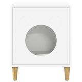 Cat House White 42.5 x 40 x 53 cm Engineered Wood 8000671