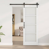Interior Door with Glass ORKDAL White 73.5 x 198.5 cm 4102684