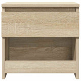 Bedside Cabinets 2 pcs Sonoma Oak 40x30x39 cm Engineered Wood 803450