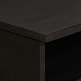 Coffee Table with Drawer Black 80 x 54 x 40 cm Solid Mango Wood 4018821