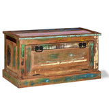 244832 Shoe Storage Bench Solid Reclaimed Wood