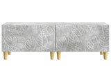 TV Cabinet Concrete Grey Engineered Wood 897118